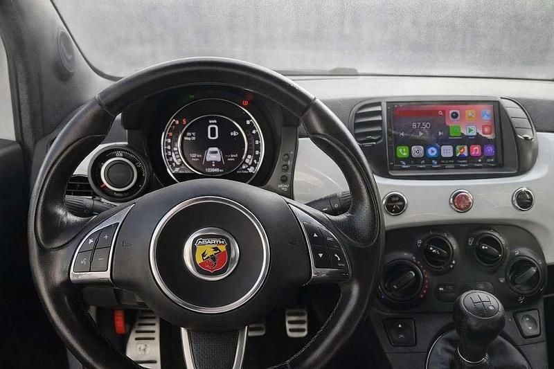 Usata Abarth 500 135 CV (99 kW) 2014 Bianco Utilitaria