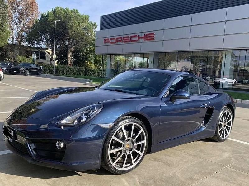 Usata Porsche Cayman 275 CV (202 kW) 2015 Blu/azzurro Coupé