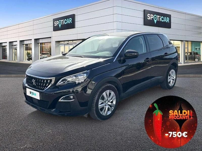 Usata Peugeot 3008 Active 131 CV (96 kW) 2020 Nero SUV