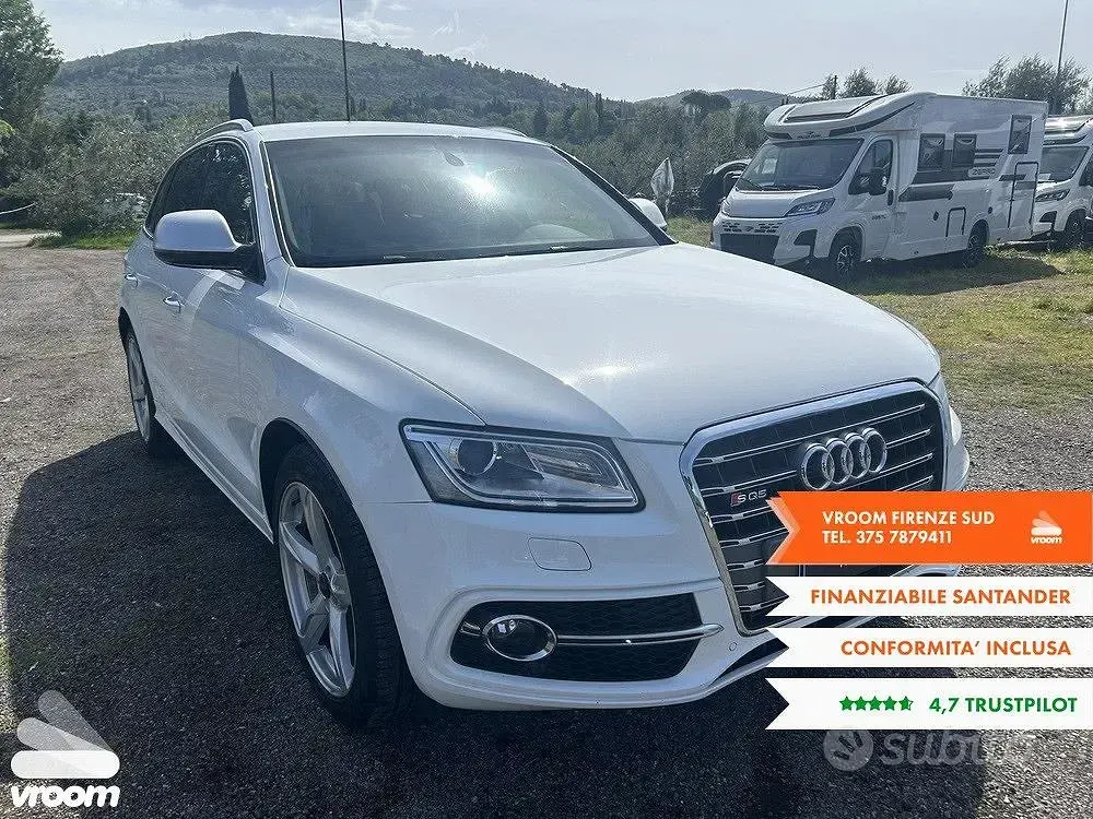 Usata Audi SQ5 313 CV (230 kW) 2015 Bianco SUV