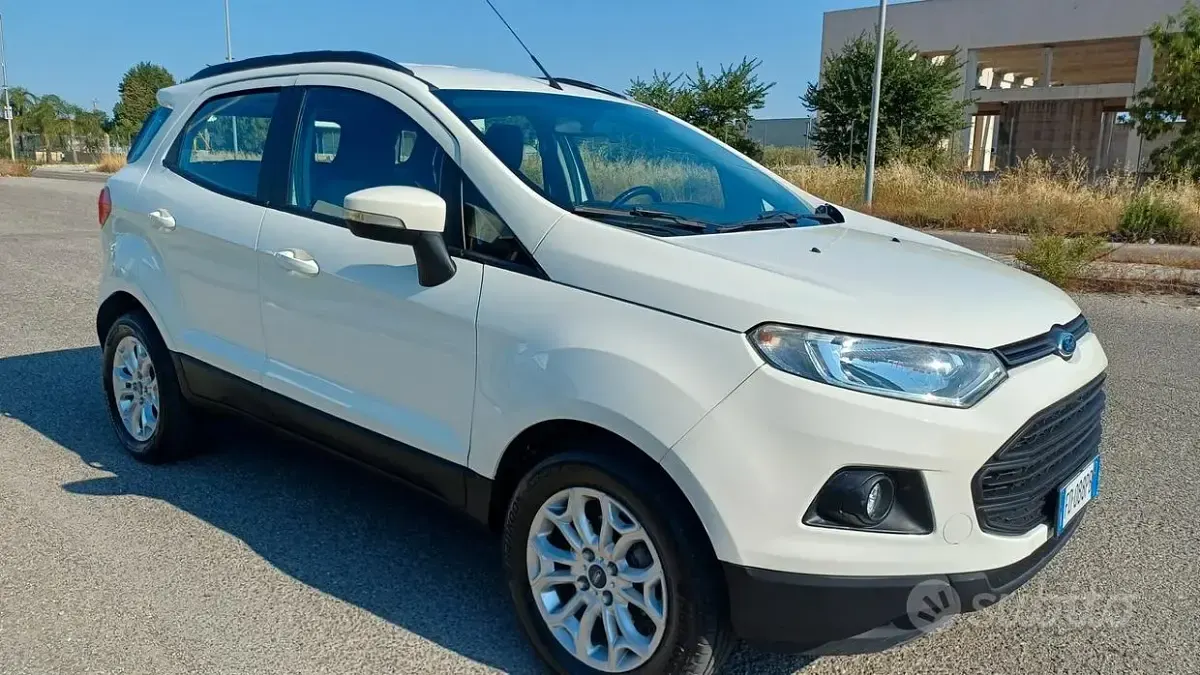 Usata Ford Ecosport Titanium S 95 CV (69 kW) 2016 Bianco SUV
