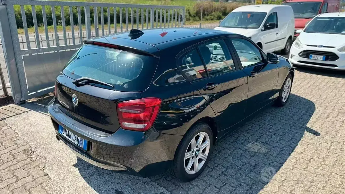 Usata BMW 116 116 CV (85 kW) 2012 Nero Utilitaria