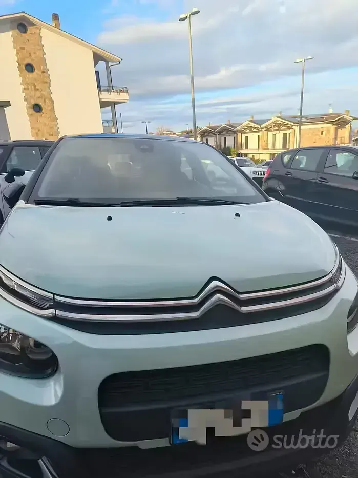 Usata Citroën C3 2019 Verde Utilitaria