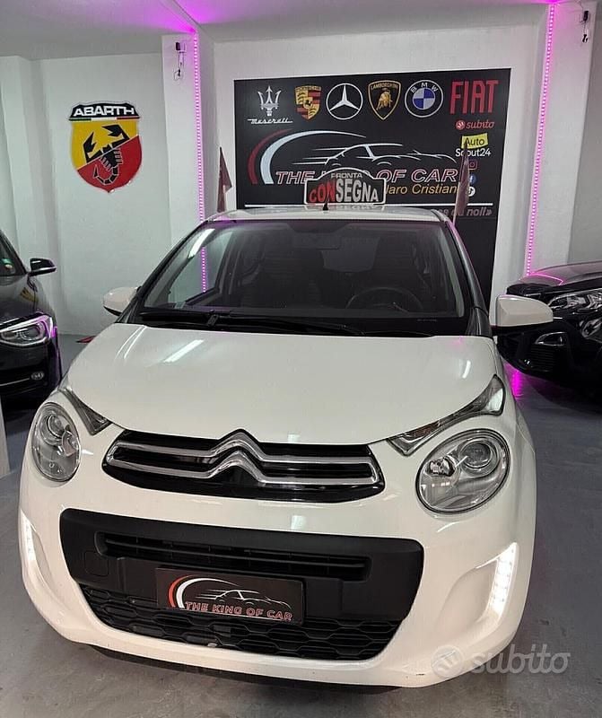 Bianco Usata 2021 Citroën C1 Shine Utilitaria | 7699 € (Ottimo prezzo) - Immagine 1/4