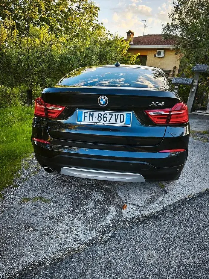 Usata BMW X4 xLine 190 CV (139 kW) 2018 Nero SUV