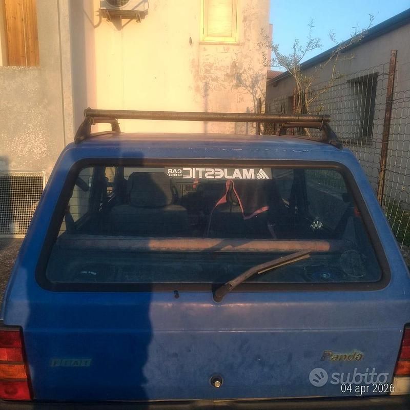 Usata Fiat Panda 1994 Blu Utilitaria