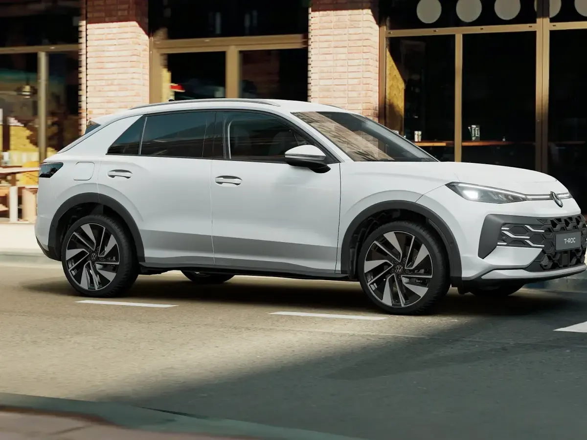 Nuova VW T-Roc Style 115 CV (84 kW) 2026 Pure white SUV