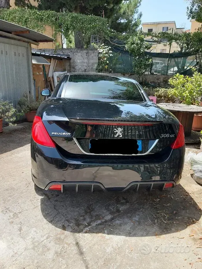 Usata Peugeot 308 CC 136 CV (100 kW) 2010 Nero Cabrio