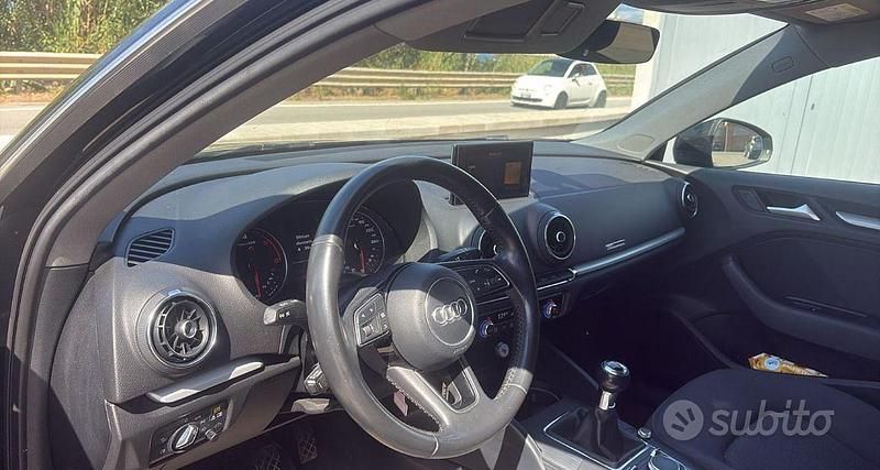 Usata Audi A3 116 CV (85 kW) 2018 Nero Berlina