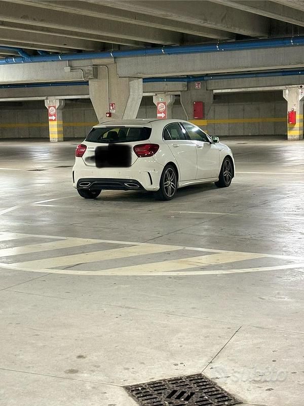 Usata Mercedes A200 AMG 136 CV (100 kW) 2017 Bianco Berlina