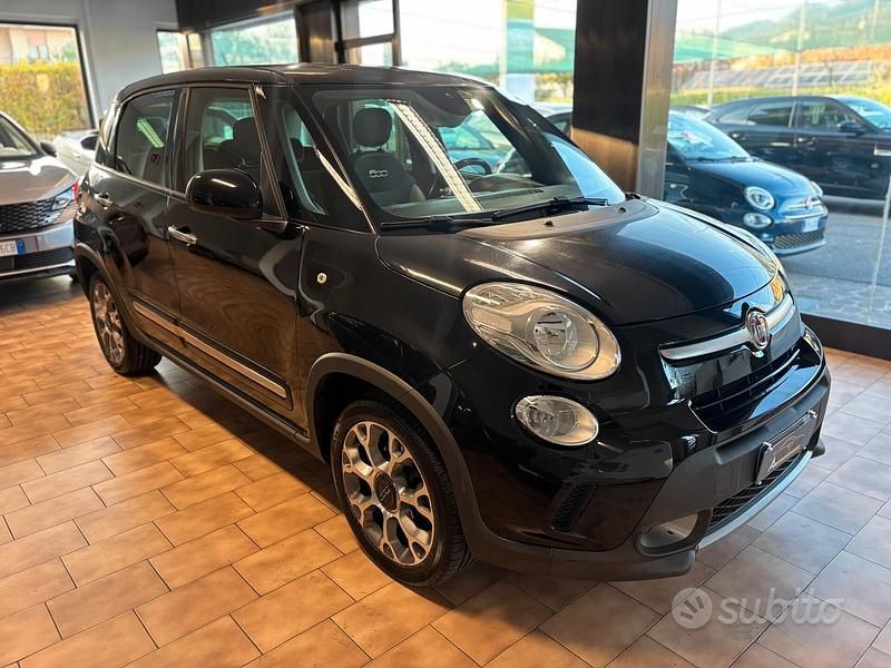 Usata Fiat 500L Trekking 85 CV (62 kW) 2015 Nero Monovolume