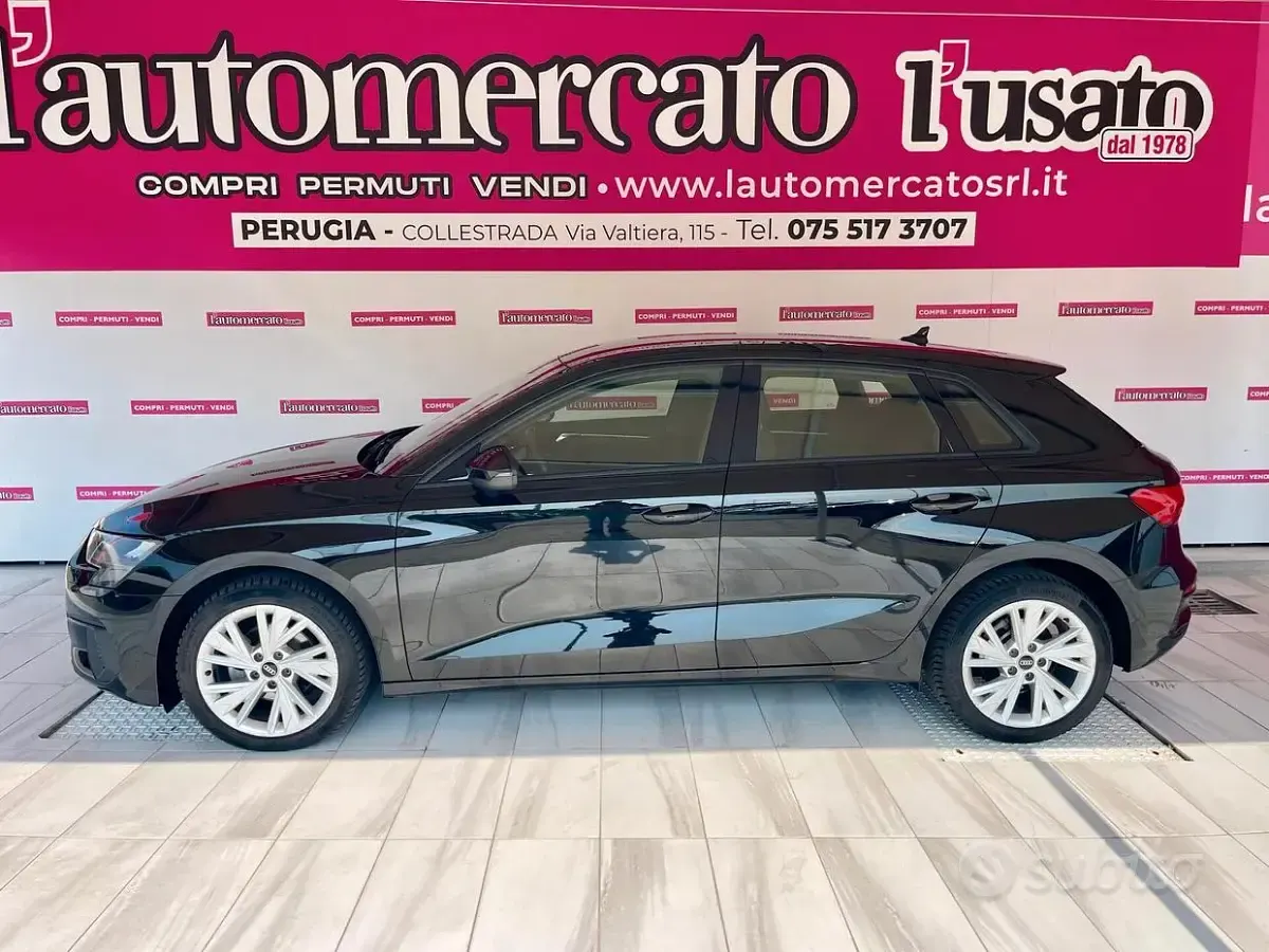 Usata Audi A3 Business 116 CV (85 kW) 2022 Nero Berlina