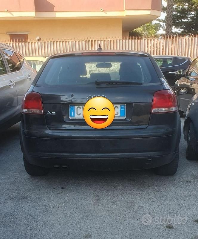 Usata Audi A3 140 CV (102 kW) 2004 Nero Coupé