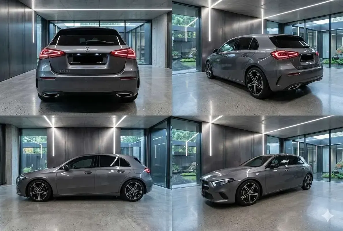 Usata Mercedes A180 Night 116 CV (85 kW) 2018 Grigio Berlina