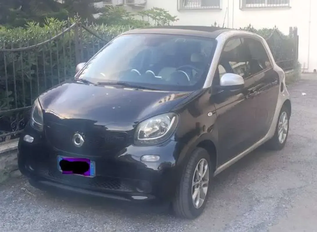 Usata Smart ForFour Passion 71 CV (52 kW) 2015 Arancione Utilitaria