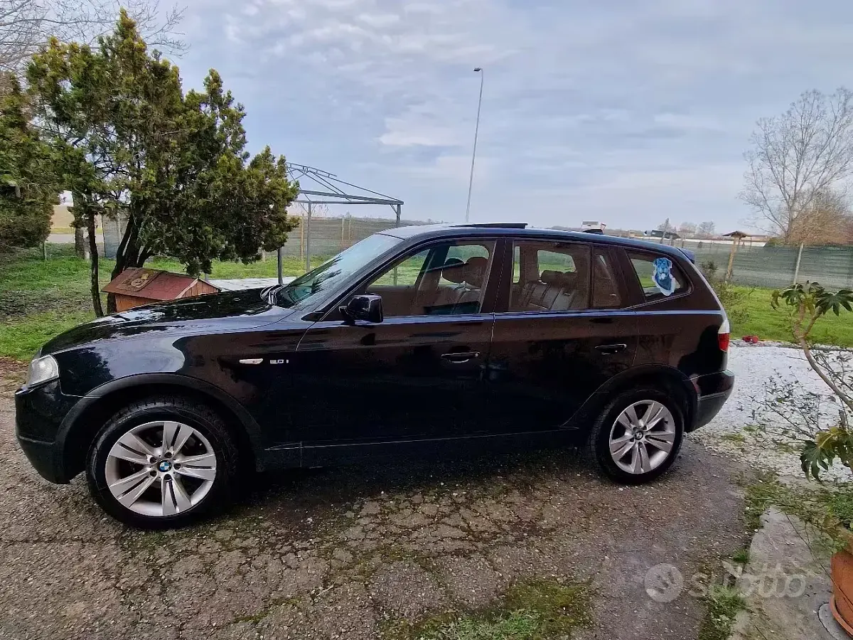 Usata BMW X3 150 CV (110 kW) 2007 Nero SUV