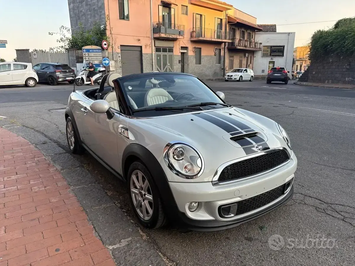 Usata Mini Cooper S Roadster 184 CV (135 kW) 2012 Bianco Cabrio