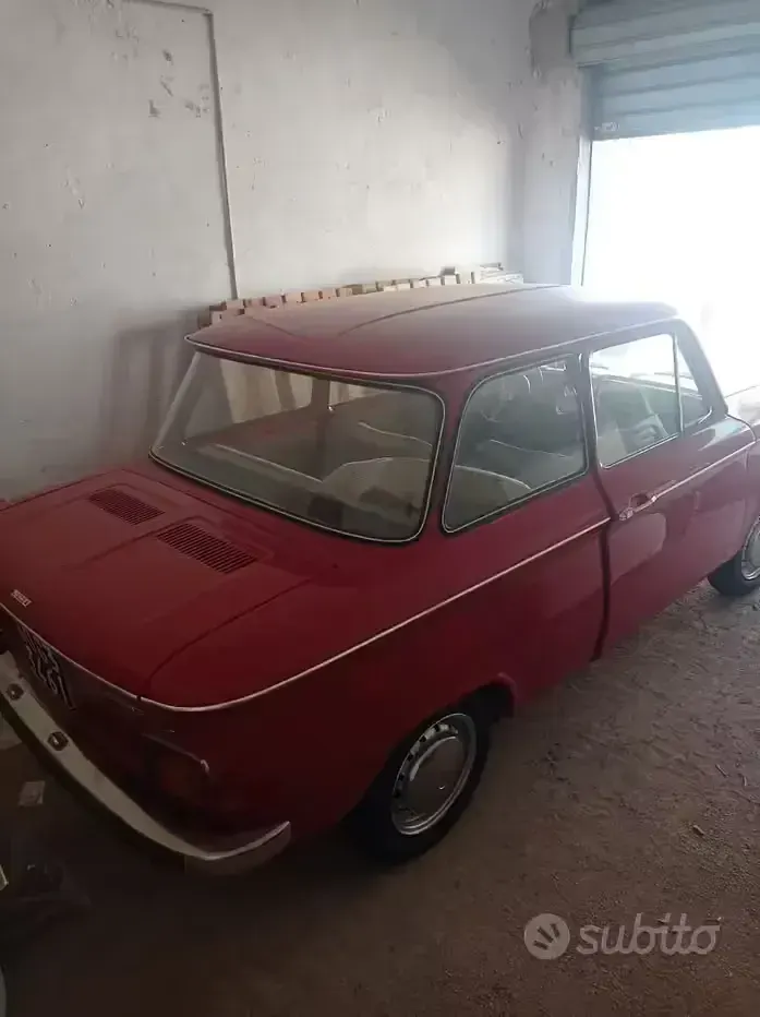 Usata NSU Prinz 1970 Rosso Utilitaria