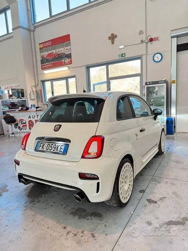 Usata Abarth 595 145 CV (106 kW) 2017 Bianco Berlina