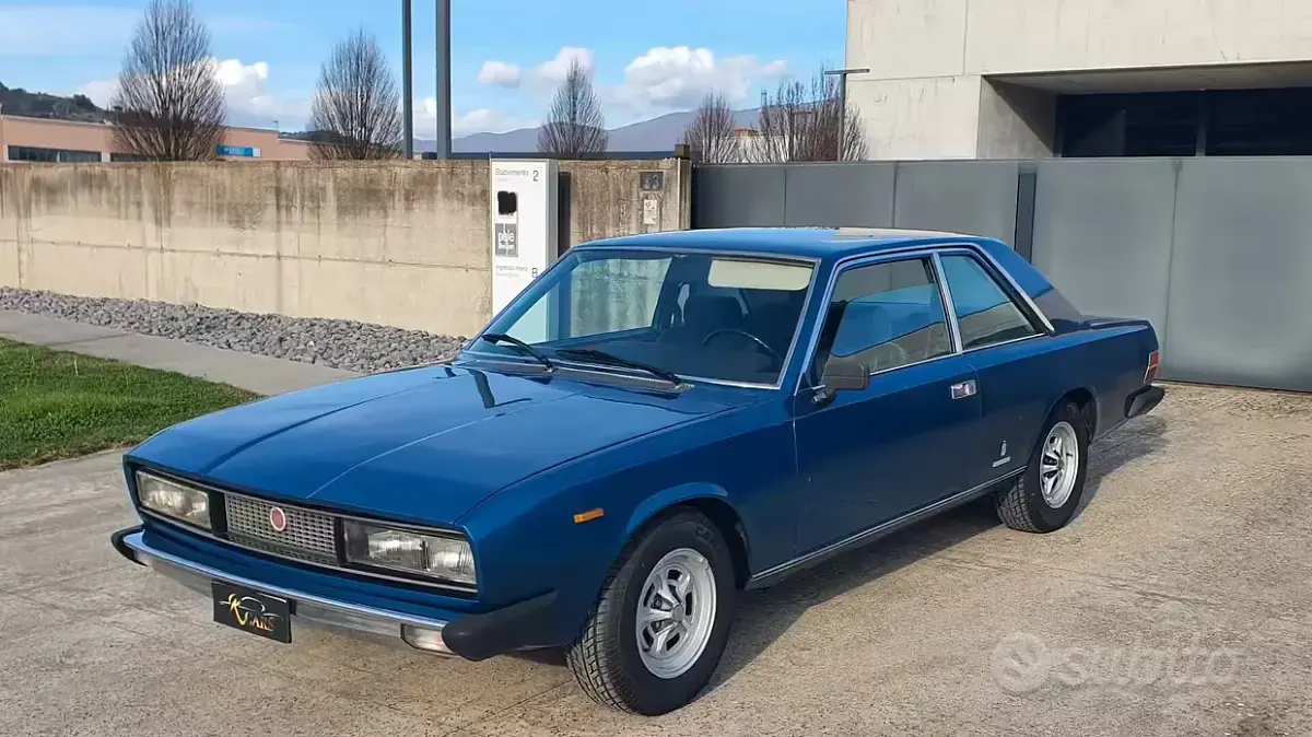 Usata Fiat Coupé 165 CV (121 kW) 1970 Blu Coupé