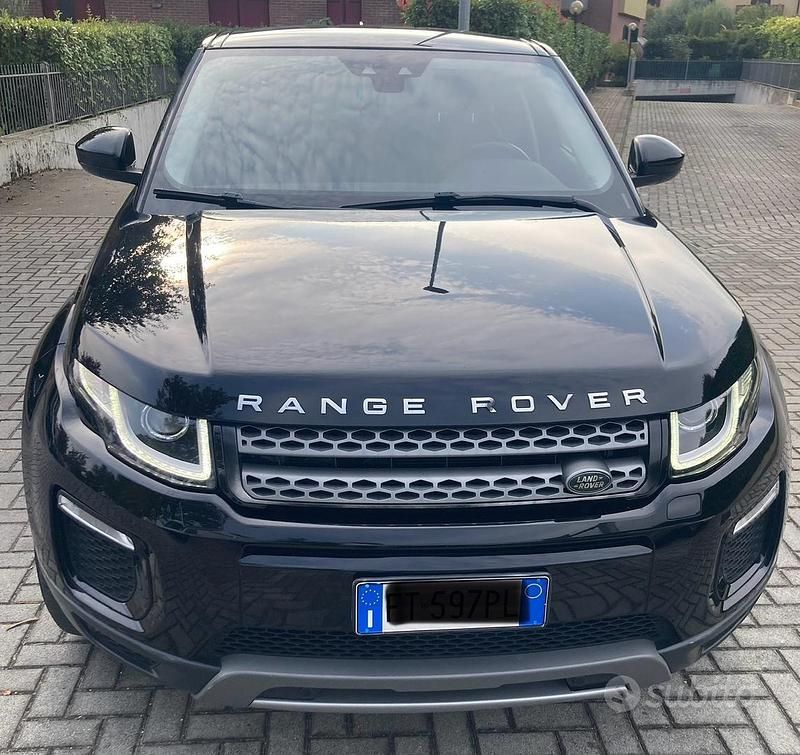 Usata Land Rover Range Rover evoque 2019 Nero SUV