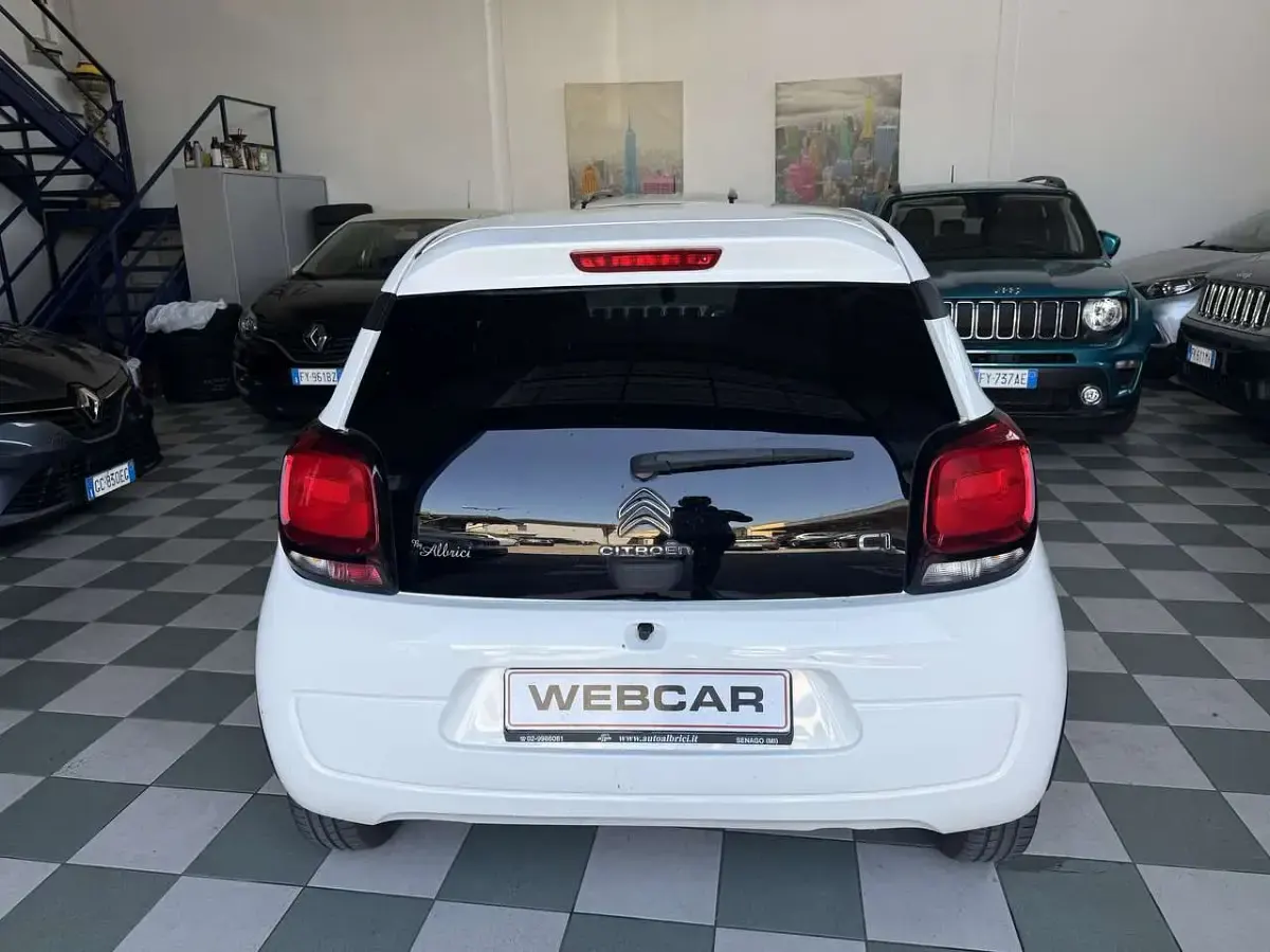 Usata Citroën C1 72 CV (52 kW) 2018 Bianco Utilitaria