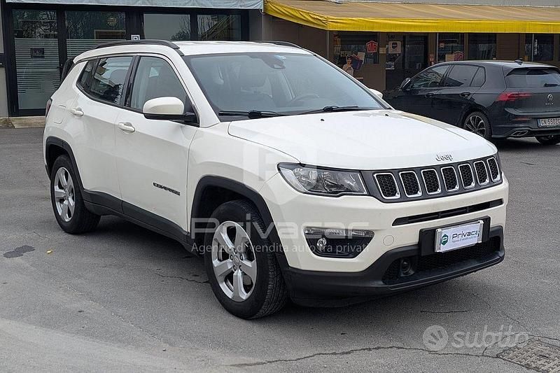Usata Jeep Compass Longitude 120 CV (88 kW) 2019 Bianco SUV