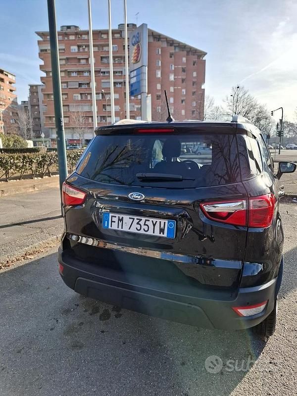 Usata Ford Ecosport 125 CV (91 kW) 2018 Nero SUV