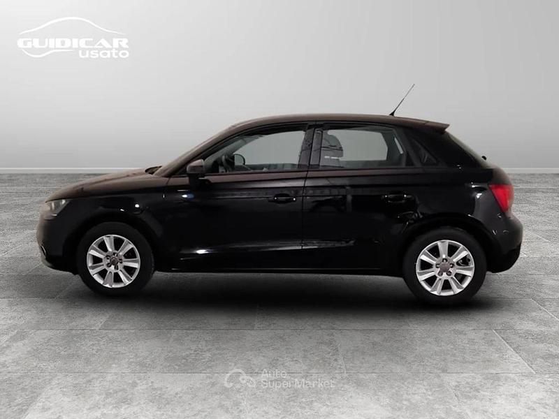 Usata Audi A1 Attraction 90 CV (66 kW) 2015 Nero Utilitaria