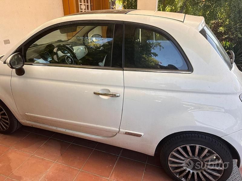 Usata Fiat 500 82 CV (60 kW) 2013 Bianco Utilitaria