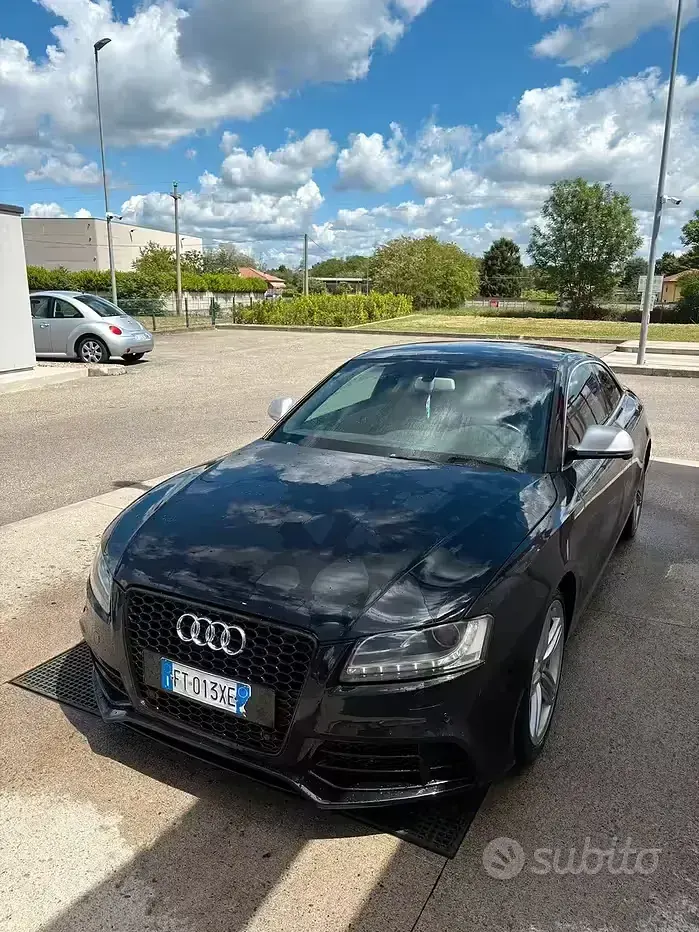 Usata Audi A5 239 CV (175 kW) 2009 Nero Coupé
