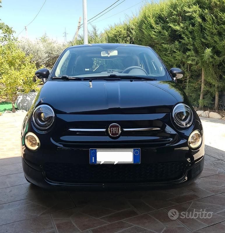 Usata Fiat 500 69 CV (50 kW) 2016 Nero Utilitaria