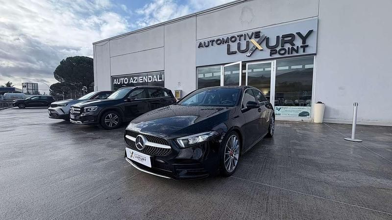 Usata Mercedes A200 Premium 150 CV (110 kW) 2021 Nero Berlina