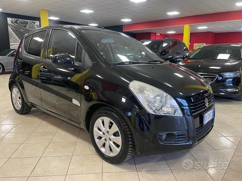 Usata Suzuki Splash GLS 65 CV (47 kW) 2009 Nero Utilitaria