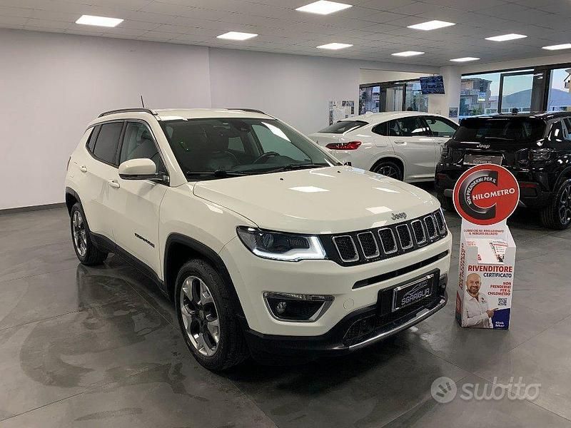 Bianco Usata 2018 Jeep Compass Limited SUV | 16.900 € (Molto cara) - Immagine 1/4