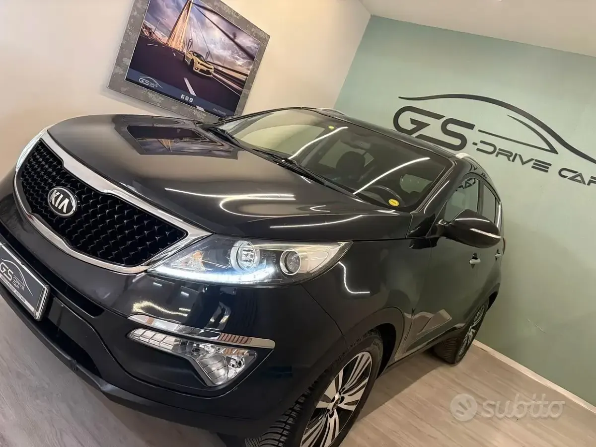 Usata Kia Sportage 116 CV (85 kW) 2016 Nero SUV
