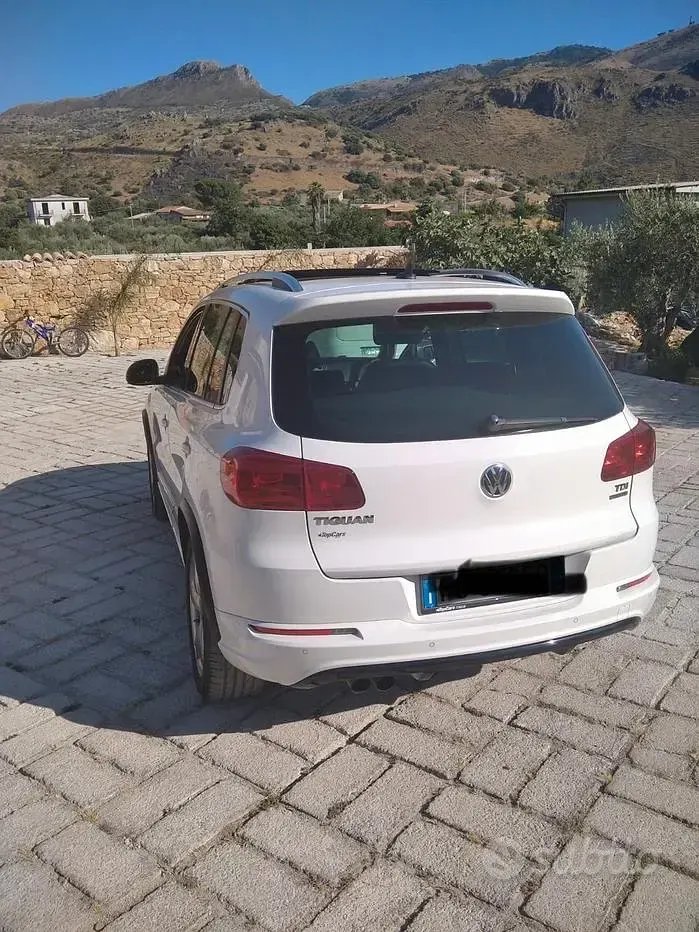 Usata VW Tiguan 75 CV (55 kW) 2012 Bianco SUV
