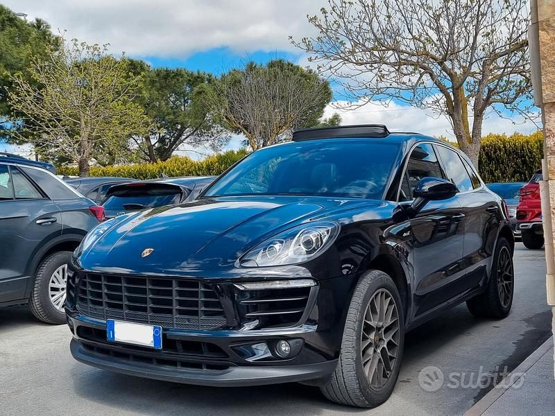 Usata Porsche Macan 250 CV (183 kW) 2017 Nero SUV