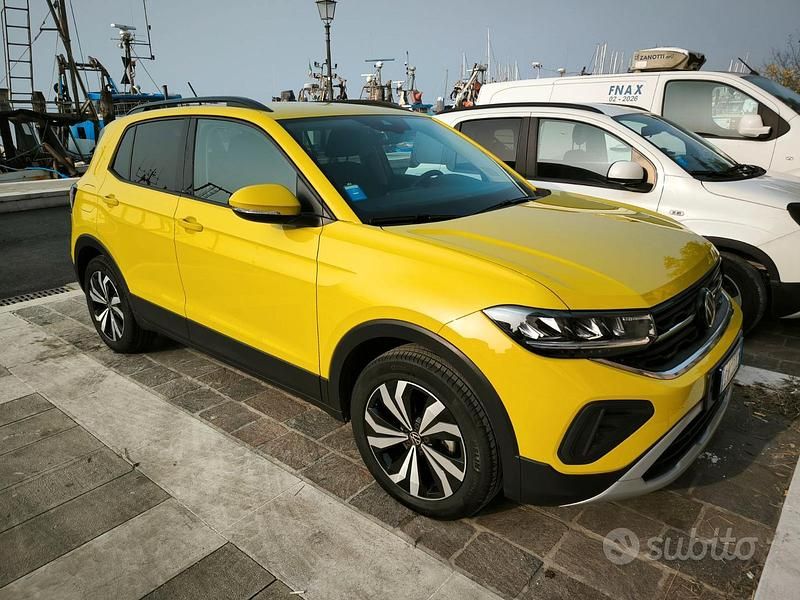 Usata VW T-Cross Edition 95 CV (69 kW) 2024 Giallo SUV