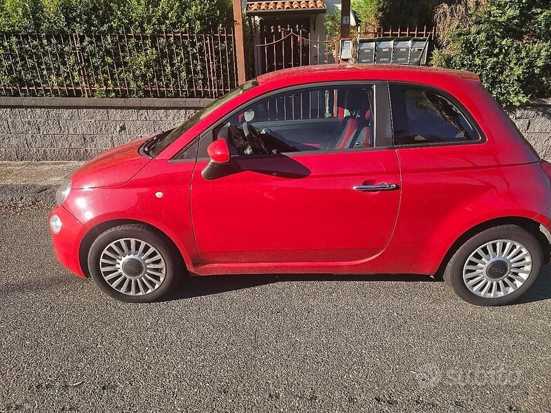 Usata Fiat 500 95 CV (69 kW) 2016 Rosso Utilitaria