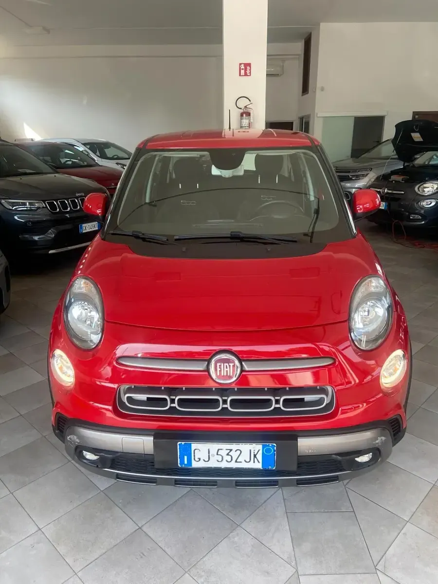 Usata Fiat 500L Cross 95 CV (69 kW) 2022 Rosso Monovolume