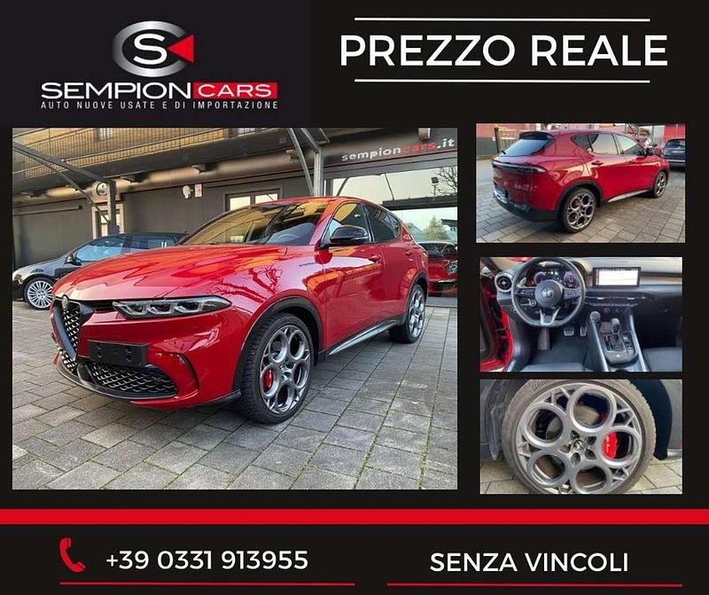 Usata Alfa Romeo Tonale Edizione Speciale 131 CV (96 kW) 2022 Rosso SUV