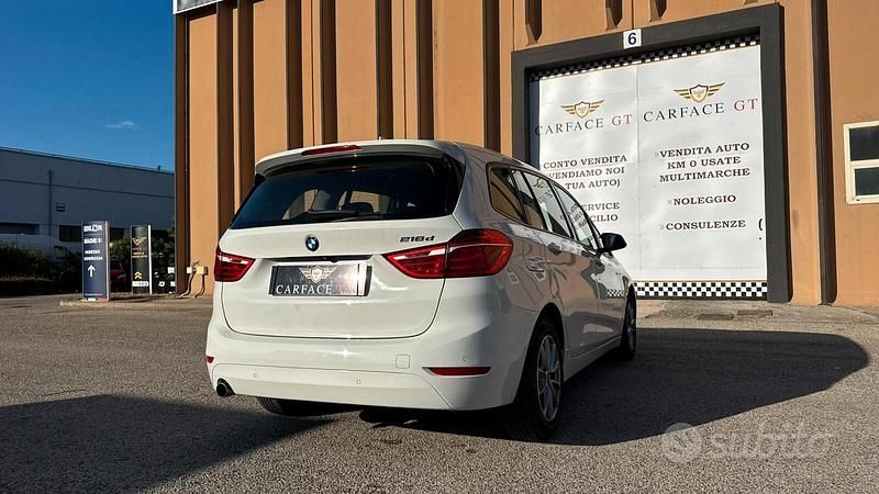Usata BMW 218 Gran Tourer 150 CV (110 kW) 2017 Bianco Monovolume