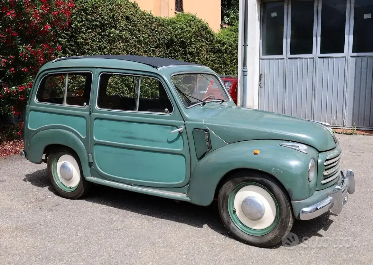 Usata Fiat Belvedere 1950 Verde