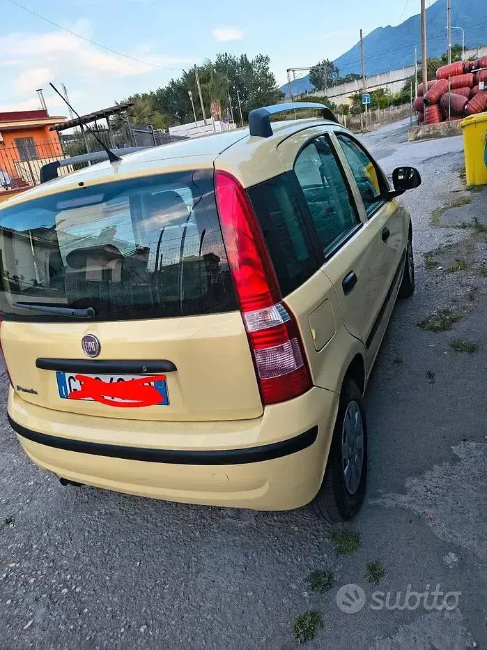 Usata Fiat Panda 69 CV (50 kW) 2011 Giallo Utilitaria