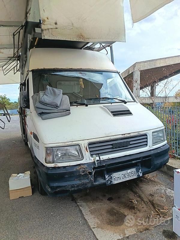 Usata Iveco Daily 75 CV (55 kW) 1994 Bianco Berlina
