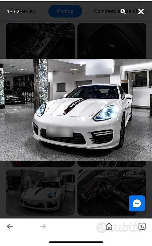 Usata Porsche Panamera Turbo 2014 Berlina