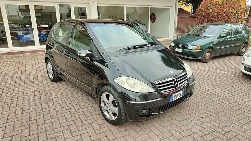 Usata Mercedes A150 95 CV (69 kW) 2008 Nero Berlina