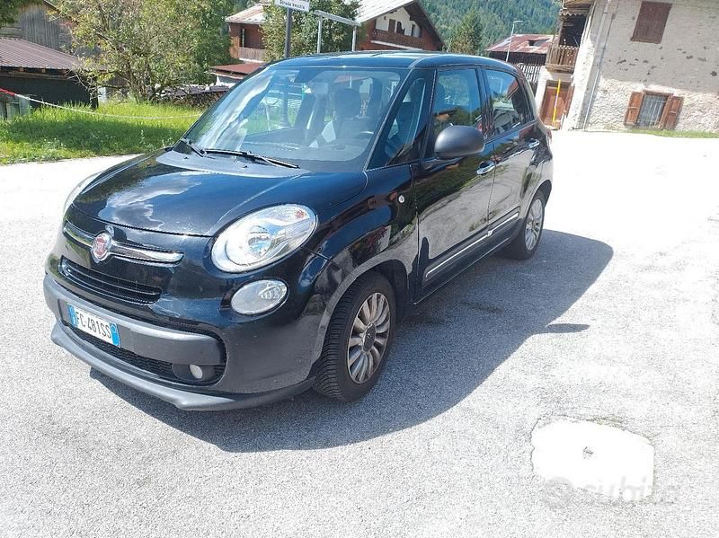 Usata Fiat 500L 62 CV (45 kW) 2015 Nero Monovolume