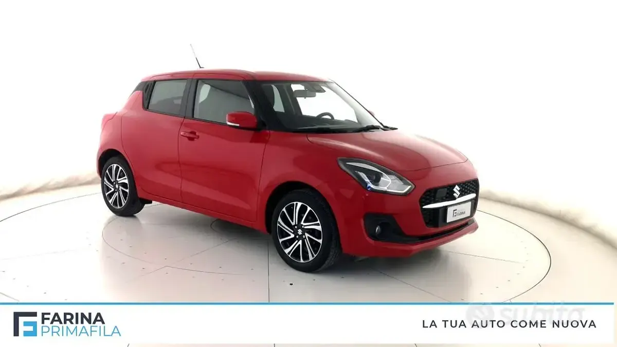 Second-hand Suzuki Swift 83 CP (61 kW) 2021 Roșu Hatchback